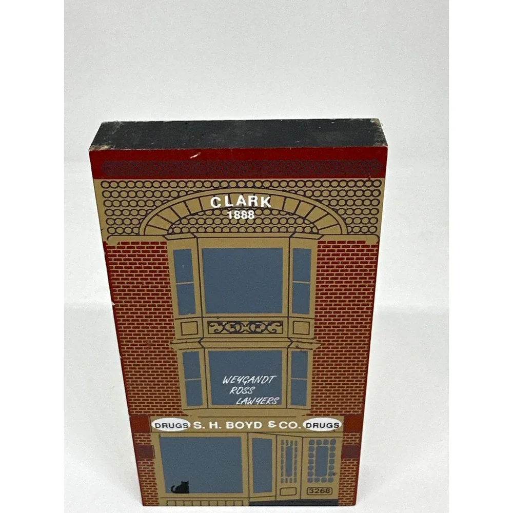 VTG CAT'S MEOW 1994 Series XII Weygandt Lawyers & Boyd's Drugstore Building 6